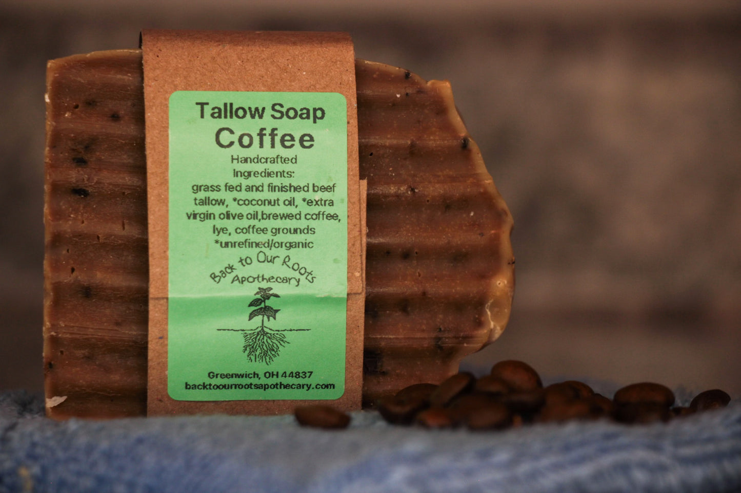 Tallow Soap Coffee Back in Stock October 8th