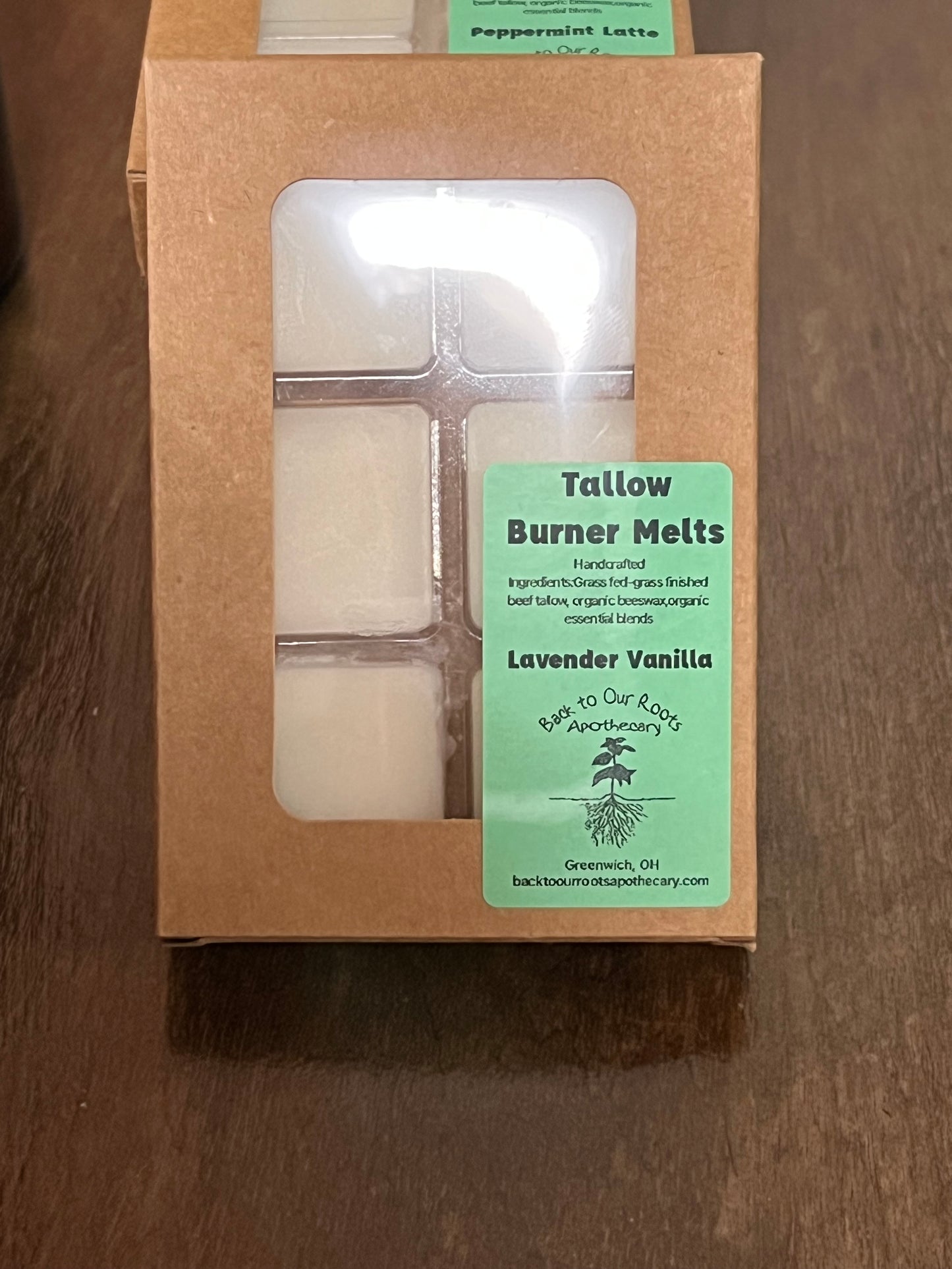 Tallow Burner Melts Lavender Vanilla