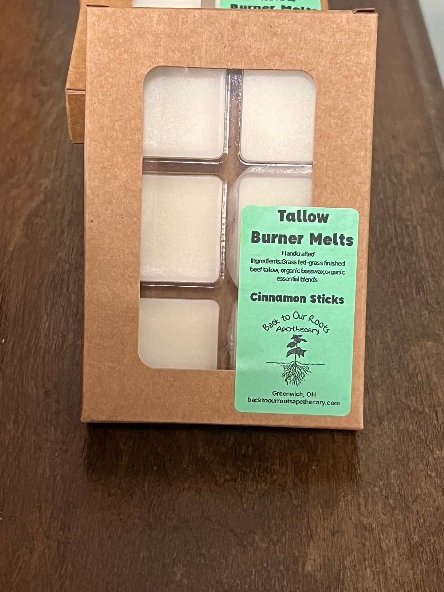 Tallow Burner Melt Cinnamon Sticks