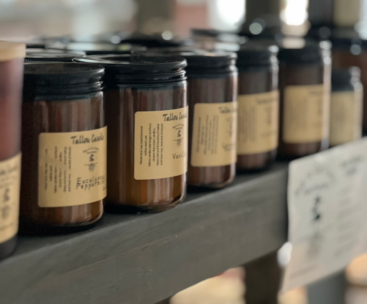 Tallow Candles Vanilla