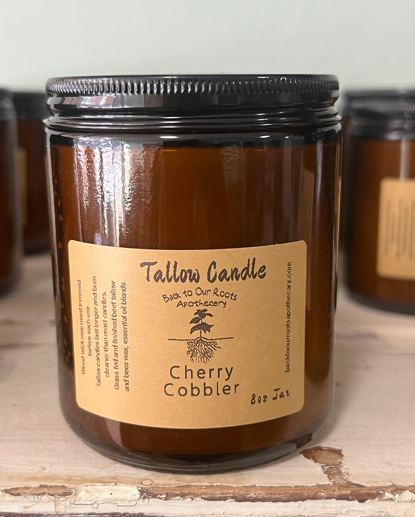 Tallow Candle Cherry Cobbler