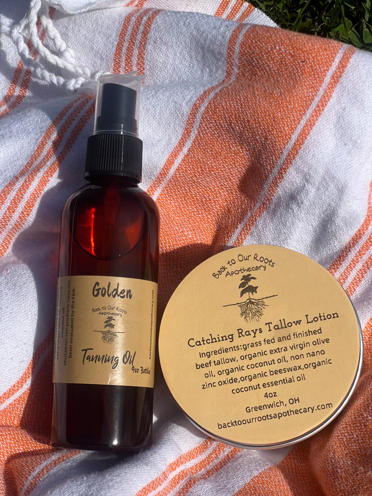 Golden Tanning Oil