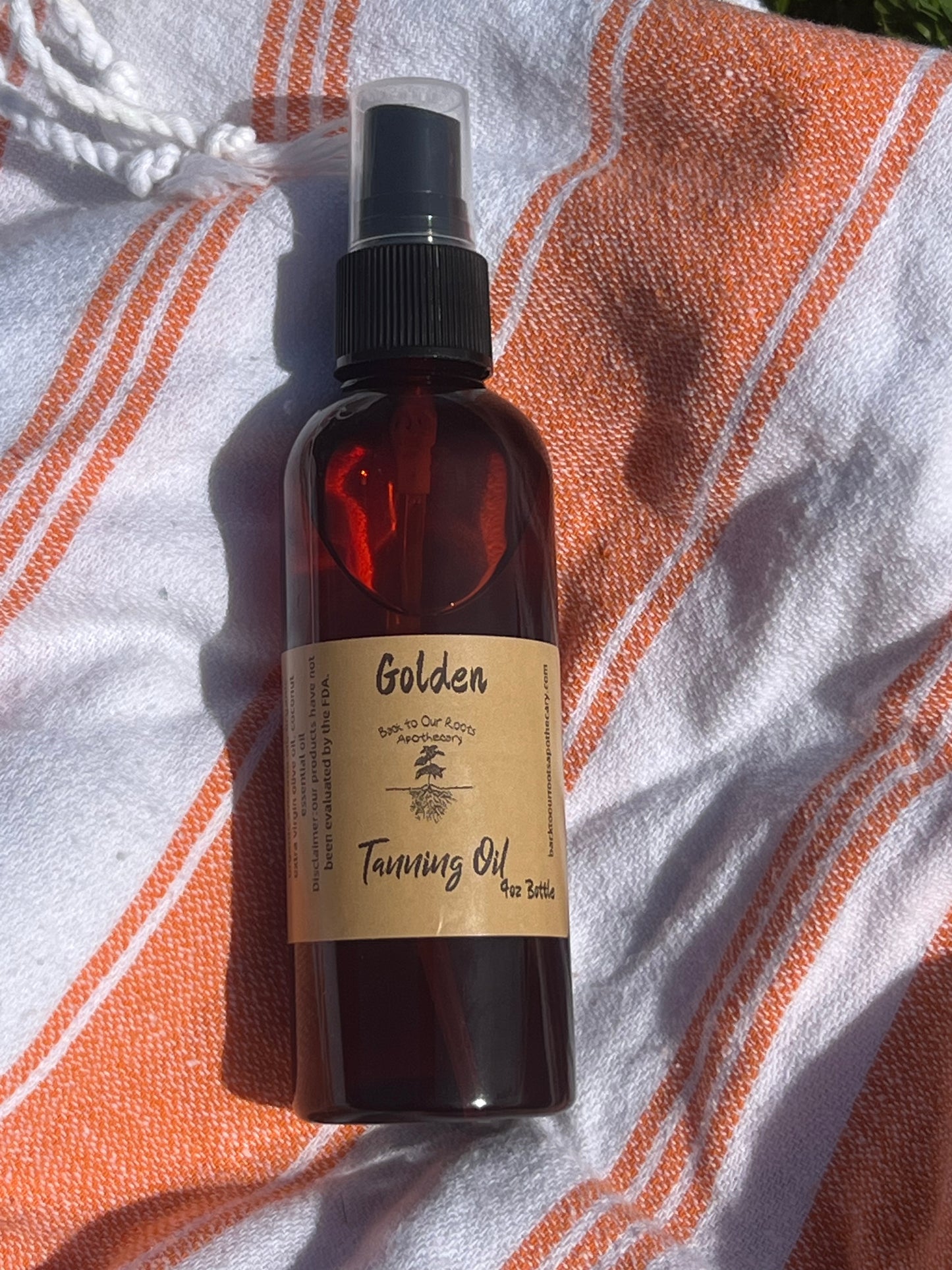 Golden Tanning Oil