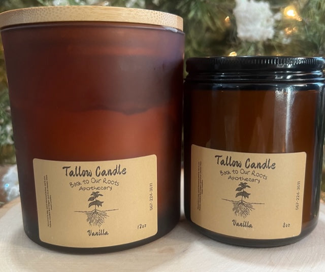Tallow Candles Vanilla