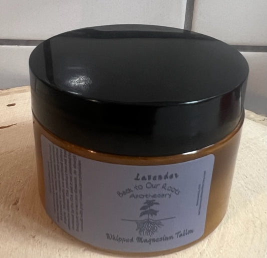 Whipped Tallow Magnesium Body Butter Lavender