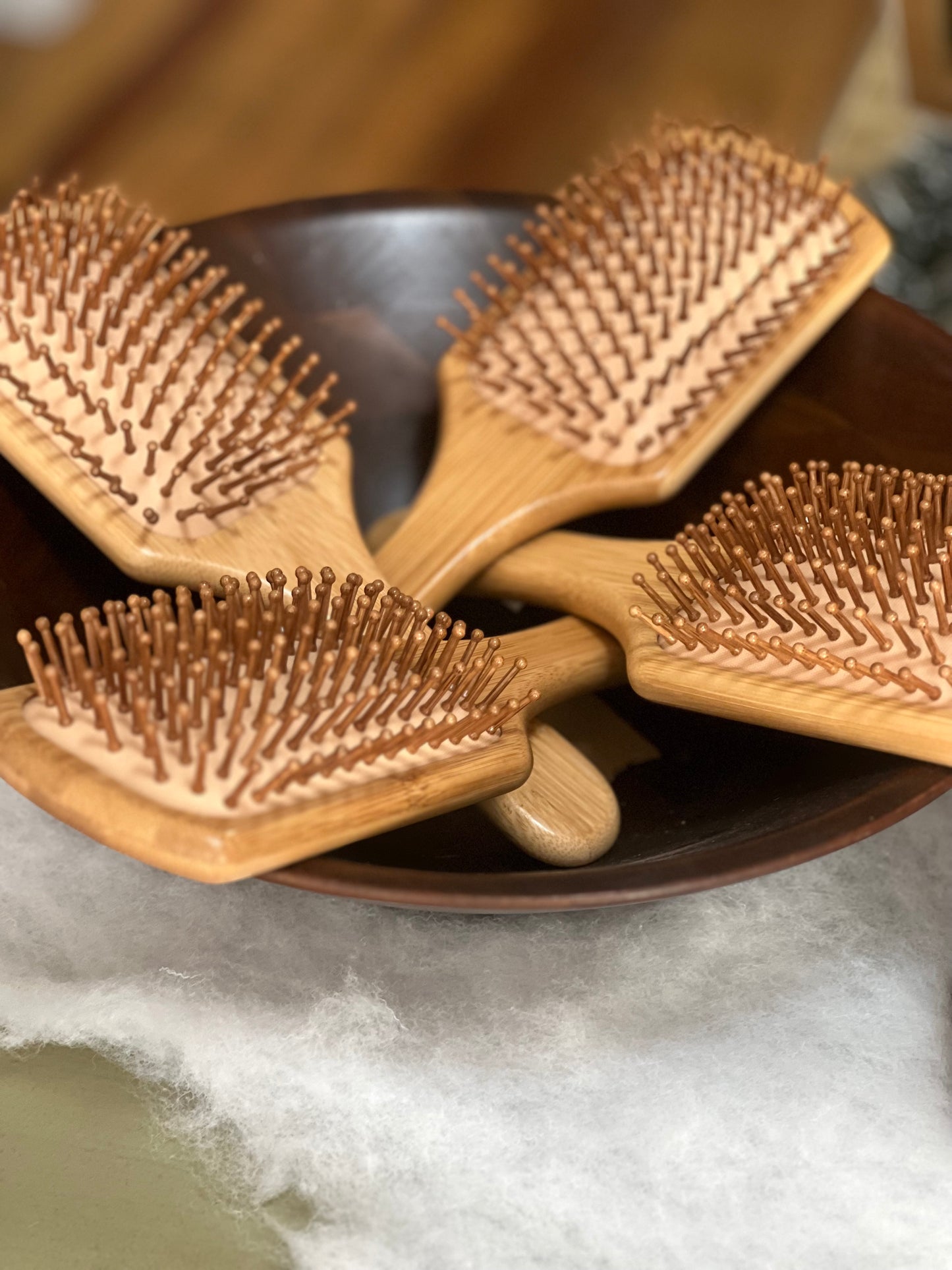 Bamboo Paddle Brush