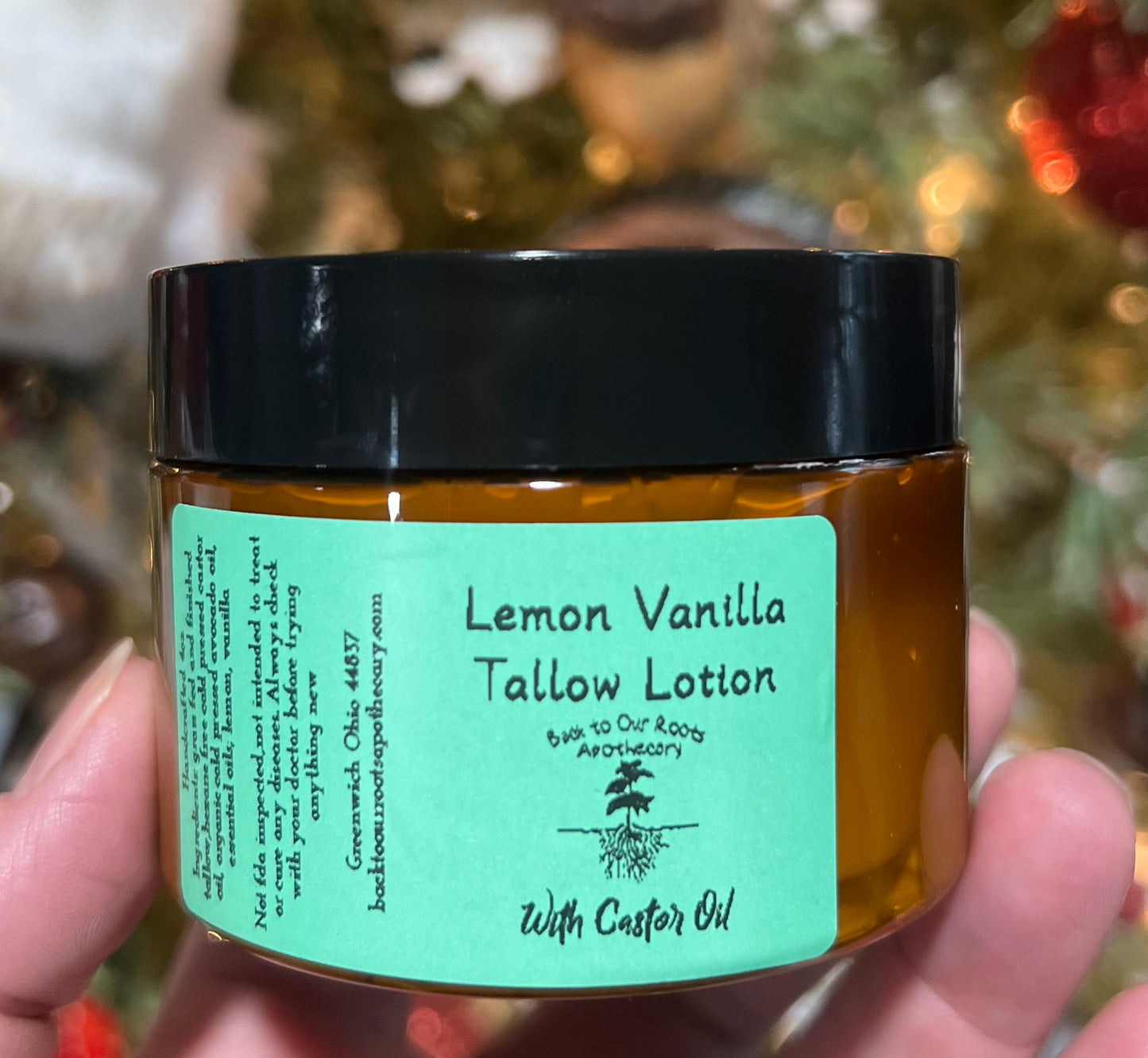 Whipped Tallow Lotion-Lemon Vanilla