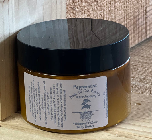 Whipped Peppermint Tallow Lotion