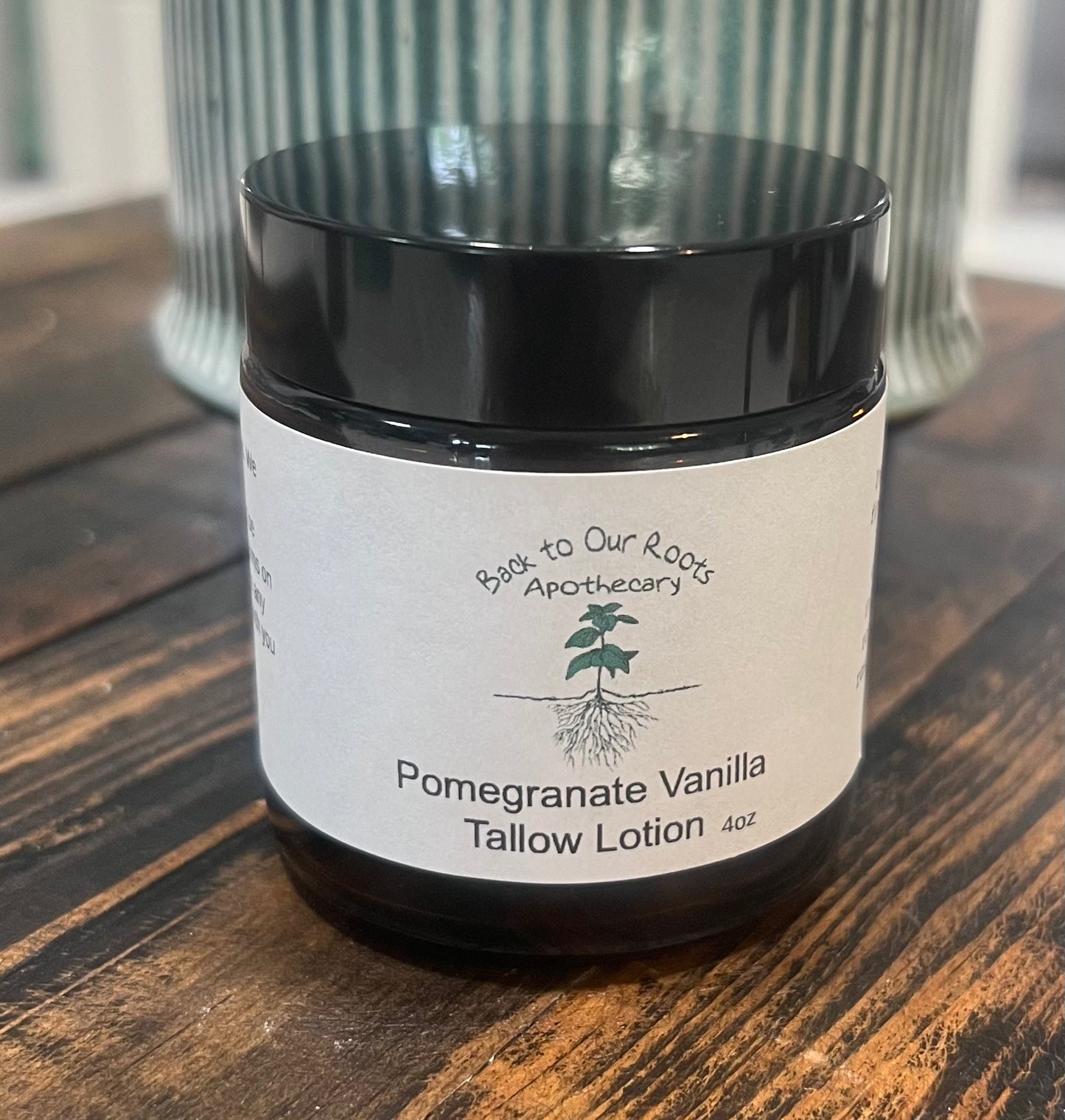 Tallow Lotion Pomegranate Vanilla