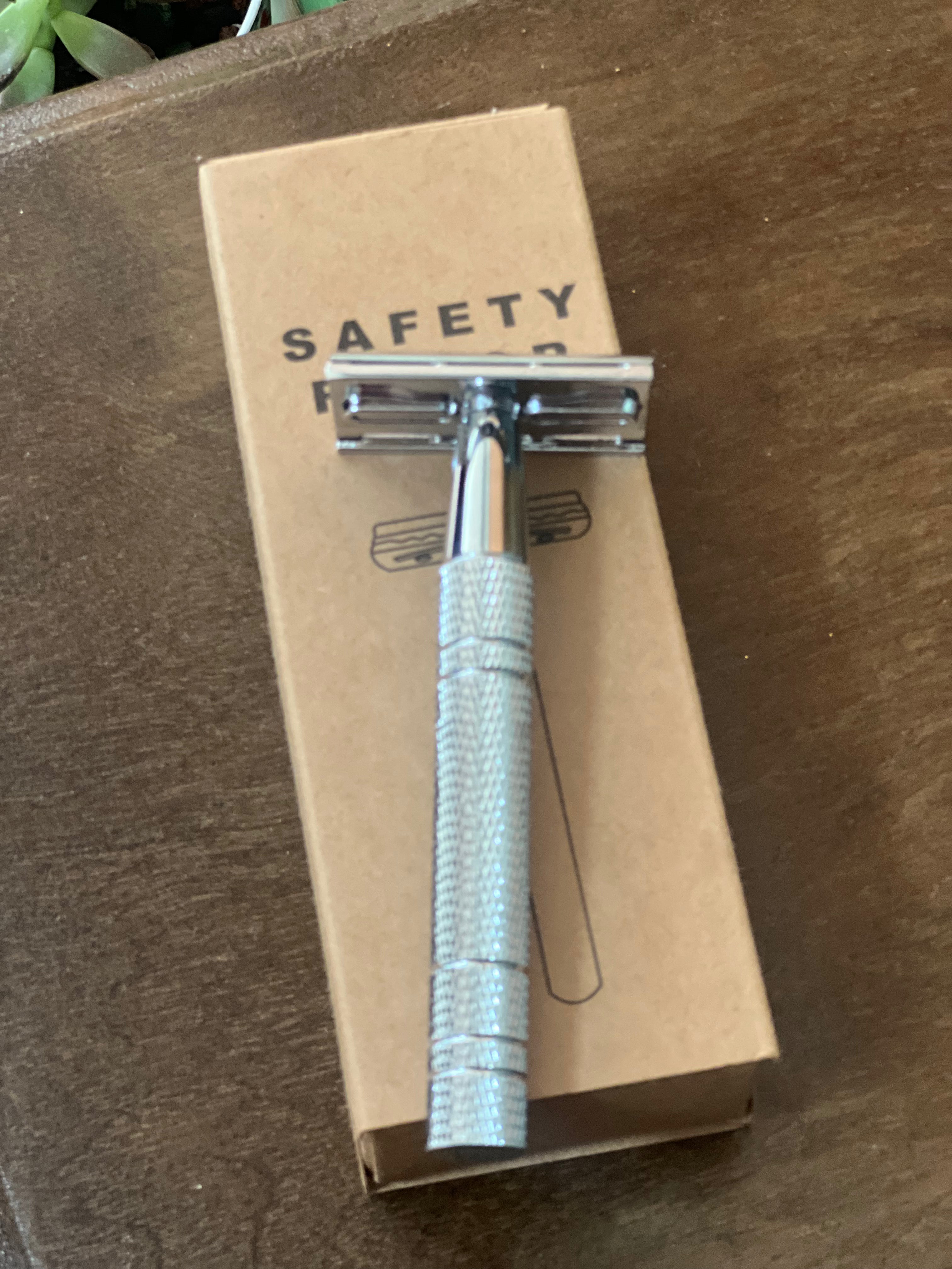 Metal Safety Razor with Blades – Back To Our Roots Apothecary