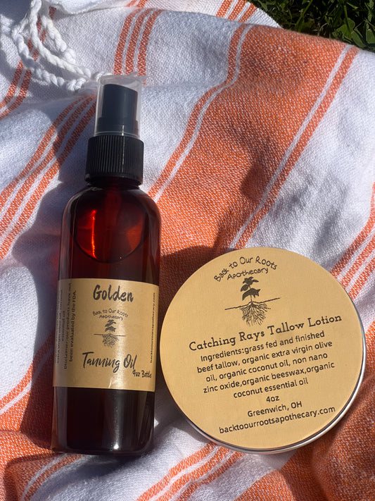 Golden Tanning Oil