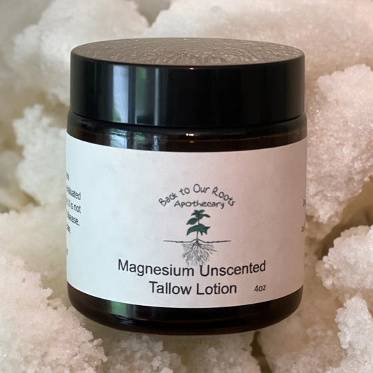 Tallow Magnesium Lotion Unscented