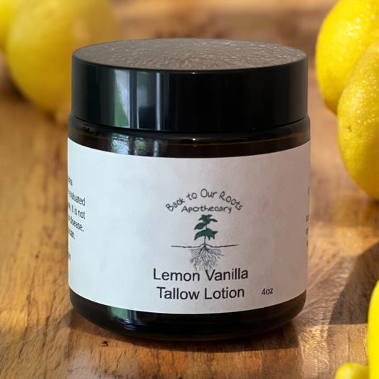 Whipped Tallow Lotion-Lemon Vanilla