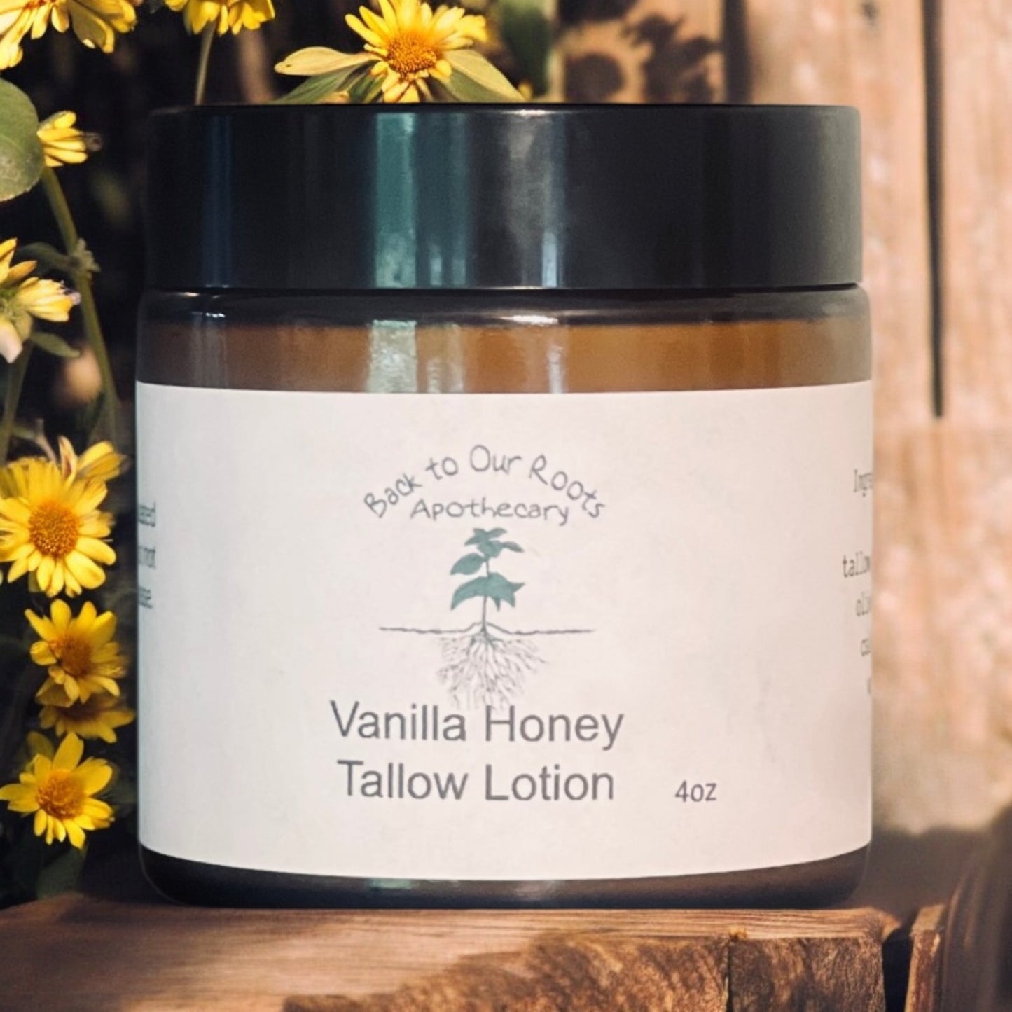 Vanilla Honey Tallow Lotion