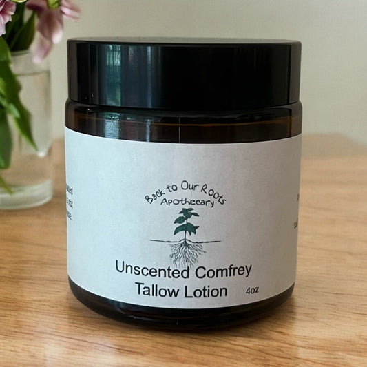 Tallow Lotion Comfrey Unscented