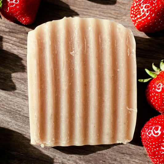 Tallow Soap Strawberry Shortcake